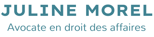 Avocat en droit des Affaires à Bordeaux – Juline Morel Logo